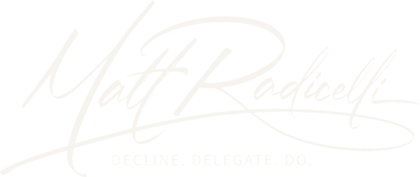 Matt Radicelli signature